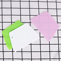 Grattoir à pâte en plastique polyvalent, 2 pièces, coupe-pâte à Pizza, pour gâteau de pâtisserie