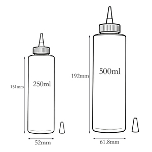 Bouteille souple rechargeable en PE de 8oz et 16oz pour beurre de cacahuète, pâte de pistache, huile BBQ, ketchup, sauce chili, sauce piquante, avec couvercle - Product Image 2