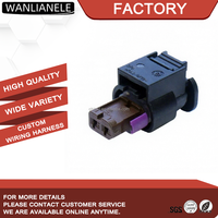 Connecteur femelle étanche à 2 broches 4H0973702A 1563667-1 1,2 mm pour faisceau de câbles automobile, code A