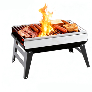 Churrasqueira a Carvão Portátil para Camping, Picnics, Jardim e Festas na Praia - Product Image 2
