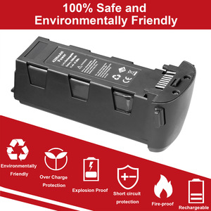 แบตเตอรี่โดรนแบบชาร์จได้ 4200mAh 11.4V พร้อมวงจรป้องกันอัจฉริยะ สำหรับการถ่ายภาพทางอากาศและการบินด้วย UAV - Product Image 6