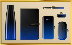 Vaso de Vacío Personalizado de Lujo con Logotipo Personalizado, Cuaderno, Bolígrafo, Memoria USB, Ratón Inalámbrico y Banco de Energía para Regalo - Product Image 5