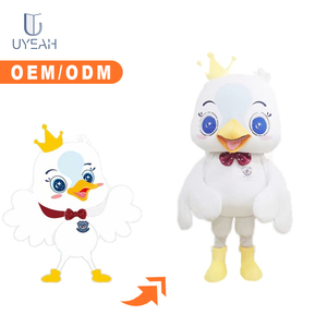 UYEAH Custom peluche portachiavi piccoli uccelli d'amore morbidi animali di peluche regalo per bambini con ripieno di cotone PP - Product Image 3