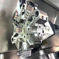 Tour CNC à banc incliné certifié CE TCK66A, tour à métaux haute vitesse avec broche A2-8, contre-pointe MT5