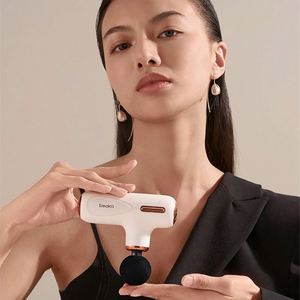 Electric Heated Muscle <b>Massage</b> Gun Deep Tissue Pistol Quiet Vibration Professional Portable <b>Head</b> Mini <b>Massage</b> Gun - Product Image 6