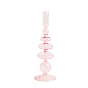 Precio de Fábrica: Portavelas de Vidrio Soplado de Borosilicato de Lujo, Colorido, Vacío, Hecho a Mano, con Muestras Gratis - Product Image 2