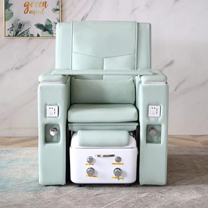 Meilleur fauteuil de pédicure en plastique de luxe personnalisé avec siège et bassin intégré à drainage automatique pour spa et <span class=keywords><strong>salon</strong></span> - Product Image 5