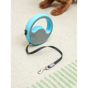 Línea de plomo de agarre circular automática de 3 m para suministros de entrenamiento de mascotas - Product Image 1