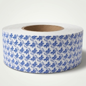 Designed Printed One Side Silicon Coated Paper Rolls and <b>Sheets</b> Release Liner for Labels <b>Stickers</b> Packaging Industrial Use - Product Image 1