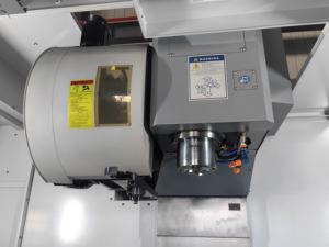 Tour de tête de fraisage d'axe B de machine de tour de moulin horizontal de sous-broche de VMC1160-FANUC - Product Image 2