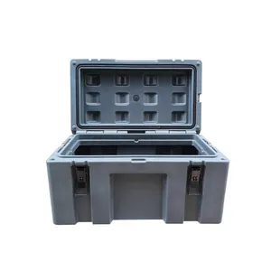 55L Plastic Refrigeration Freezer Rotomolded Cooler Box For Outdoor Entertainment