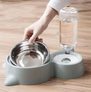 Cuenco para gatos de tamaño pequeño y mediano, bebedero automático para gatos, cuenco para perros, cuenco de agua para perros de acero inoxidable - Product Image 4