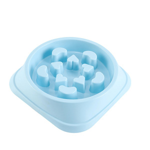 Bol de nourriture pour animaux de compagnie Daoge, bol anti-renversement en PP pour chien et chat, rose cerisier, vert menthe, bleu glacier - Product Image 2