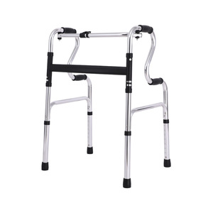 Déambulateur en acier inoxydable Dezokai, hauteur réglable, antidérapant, pour personnes âgées, aide à la mobilité - Product Image 1