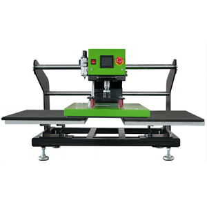 Máy chuyển thăng hoa 40cmx60cm đôi bàn làm việc máy ép nhiệt máy in áo thun khí nén bán tự động - Product Image 2