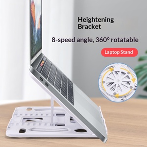 Sturdy Laptop Stand Foldable Height Adjustable <b>Cooling</b> Multi-Gear Desktop Bracket Universal Holder For Notebook Tablet Gift - Product Image 3