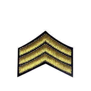 Service OEM, produit de qualité supérieure, fabrication sur mesure, prix de gros, nouveau style, chevrons pour uniformes - Product Image 5