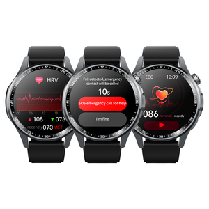 Montre connectée Fashion F240 avec appels Bluetooth, surveillance de la santé ECG, écran rond de 1,55 pouces, assistant vocal IA pour usage quotidien et professionnel - Product Image 1
