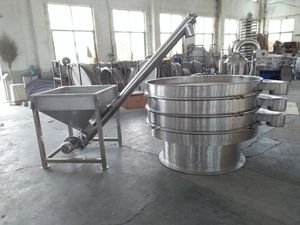 Horizontale Silo <span class=keywords><strong>Auger</strong></span> Spiraal Transportband Met Crusher Machine Stalen Food Grade Buisschroef Feeder Transporteurs Met Snelheidscontrole - Product Image 3