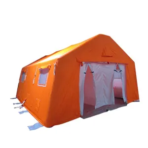 Airtight PVCemergency First Aid Medical Rescue Disaster Relief Construction Decontamination Sanitay Inflatable Air Pressure Tent