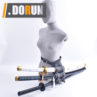 1 2 3 couche médiévale Katana samouraï épée grenouille cuir fourreau ceinture rapière étui