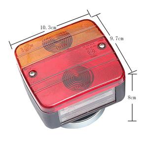 Kit <span class=keywords><strong>de</strong></span> <span class=keywords><strong>feux</strong></span> arrière <span class=keywords><strong>de</strong></span> <span class=keywords><strong>remorque</strong></span> magnétiques Emark 12V <span class=keywords><strong>feux</strong></span> <span class=keywords><strong>de</strong></span> <span class=keywords><strong>plaque</strong></span> d'immatriculation indicateur d'arrêt <span class=keywords><strong>de</strong></span> frein <span class=keywords><strong>de</strong></span> camion <span class=keywords><strong>avec</strong></span> connecteur à 7 broches et câble <span class=keywords><strong>de</strong></span> 7.5m - Product Image 5