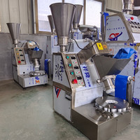 Petite machine de bureau automatique pour la fabrication de petits pains vapeur farcis, machine automatique pour la fabrication de momos du Népal, machine à baozi, machine à xiaolongbao