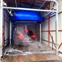 Système de lavage de voiture entièrement automatique sans contact, best-seller, avec nettoyeur haute pression et sécheuse