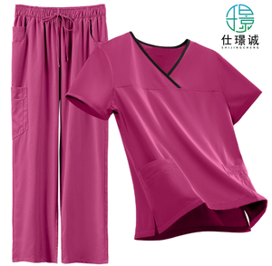 Uniforme médico <span class=keywords><strong>de</strong></span> hospital Ropa <span class=keywords><strong>DE</strong></span> TRABAJO lavable antiarrugas unisex para salón <span class=keywords><strong>de</strong></span> belleza y <span class=keywords><strong>spa</strong></span> - Product Image 5