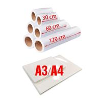 Feuilles de Film AQM DTF/rouleau simple et Double face mat usine en gros papier de transfert PET épaisseur de pelage à froid et à chaud 75um