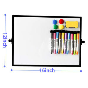 <span class=keywords><strong>Tableau</strong></span> <span class=keywords><strong>blanc</strong></span> <span class=keywords><strong>pour</strong></span> fournitures de bureau Tableaux blancs magnétiques de petit bureau avec cadre en aluminium double face - Product Image 2