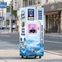 Machine de nettoyage automatique pour casque de moto, petite machine de lavage de casque de haute qualité