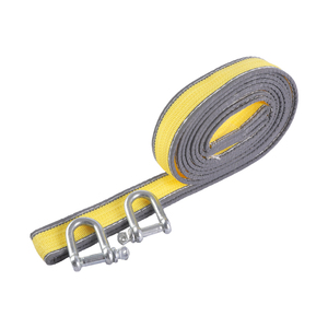 भारी शुल्क आपातकालीन कार टो रस्सी 100% पॉलिएस्टर 5 टी क्षमता 50 मिमी अनुकूलित लंबाई वाहन रिकवरी स्ट्रैप - Product Image 5