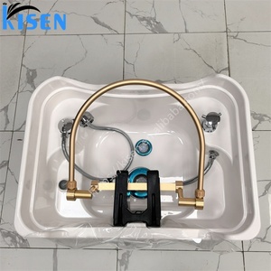 KISEN Nouveau modèle moderne de bac de lavage portable pour cheveux avec réservoir d'eau, équipement de coiffure et de soin pour salons de beauté et spas - Product Image 6