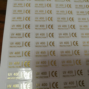 Adesivo per occhiali con lenti stampate personalizzate per occhiali, etichette statiche adesivo polarizzato con lenti in vinile per occhiali da sole - Product Image 6