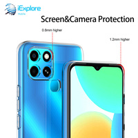 Xiaomi mijia — coque de téléphone imilix SMART 6, étui transparent, cristal souple en TPU, avec point résistant aux empreintes digitales, 2mm
