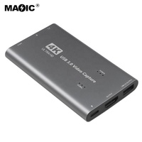 Boîtier d'enregistrement et jeux vidéo en Streaming, hmdi 4k/Hd, 3.0 p, carte d'acquisition pour jeux vidéo en direct, Audio et vidéo, 3.0
