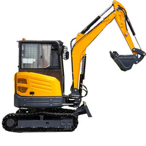 Excavatrice sans queue de type chenille, 3,5 tonnes, avec cabine climatisée, pour travaux de terrassement, exportation d'usine - Product Image 5