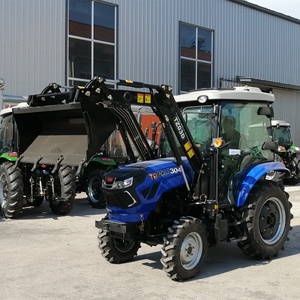 Mini Tractor Agrícola Compacto 4x4 con Retroexcavadora Trasera, Motor Chino para Cortacésped, Parte Delantera con Ruedas 4WD, Precio - Product Image 2