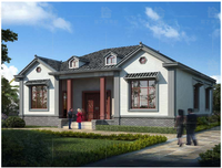 Villa en acier léger favorable à l'environnement d'installation rapide pour la construction à la maison rêveuse
