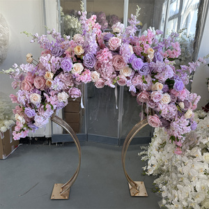 Decorazioni Floreali IFG Runner di Fiori <span class=keywords><strong>Viola</strong></span> Lavanda per Matrimoni Feste Decorazioni per la Casa - Product Image 3