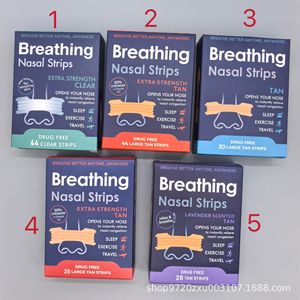 Tiras Nasales Transparentes Extra Fuertes, Parche Nasal Sin Medicamentos para Mejorar la Respiración, Desechables, para Dormir y Viajar - Product Image 2