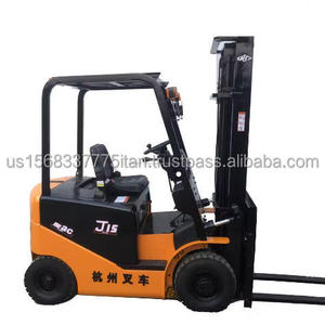 Montacargas Usado de Combustión Interna Hangzhou 1.5t Diésel con Motor Isuzu, Altura de Elevación de 3m, Neumáticos Sólidos/Neumáticos con Cámara, Desplazador Lateral - Product Image 1