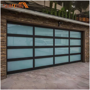 Panneau <span class=keywords><strong>de</strong></span> verre trempé givré, en <span class=keywords><strong>aluminium</strong></span> anodisé, moderne, pour <span class=keywords><strong>garage</strong></span>, 3 pièces, <span class=keywords><strong>prix</strong></span> d'usine - Product Image 1