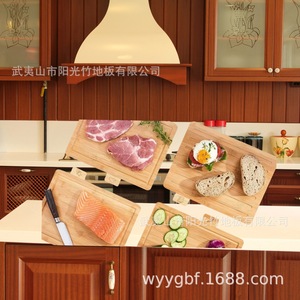 Le fabricant fournit des planches à découper, des planches à couteaux, des dalles et des ustensiles de cuisine avec rainures et logos. - Product Image 3