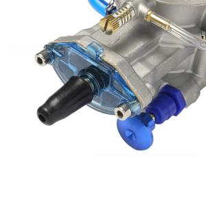 PWK21 24 26 28 30 32 34 <b>Motorcycle</b> Modified Carburetor with Transparent Blue Bottom Cover - Product Image 4