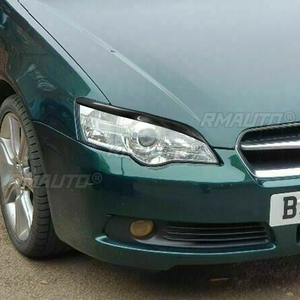 1 par de cubiertas de fibra de carbono real para faros delanteros de coche, para Subaru Legacy 2006 2007 2008, accesorios para coche - Product Image 4