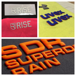 In Ấn Máy In Dệt May Vải Dập Nổi Vá T Áo Sơ Mi Mặc 3D Hat Túi <span class=keywords><strong>PVC</strong></span> Cao Su Logo Silicone Nhãn Làm Cho Máy - Product Image 4