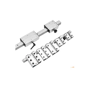 LGD6 LGD8 Dual Shaft Linear Guide Linear Bearing Block Guide Rails Ball Rail Systems For Transmission