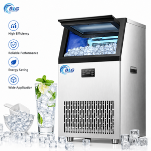 Machine à glaçons Blg 5 tonnes Machine à glaçons en cubes de grande capacité avec refroidissement par eau - Product Image 3